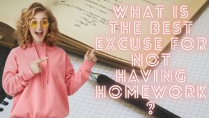 What is the Best Excuse for Not Having Homework?